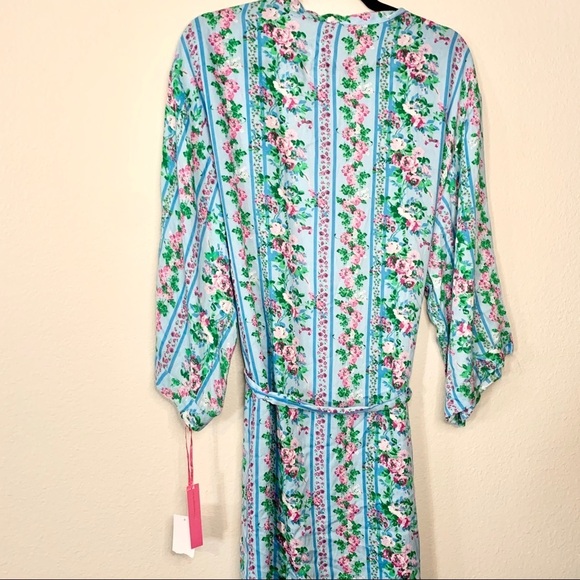 Macbeth collection allisandra floral tassel robe S - Picture 12 of 13
